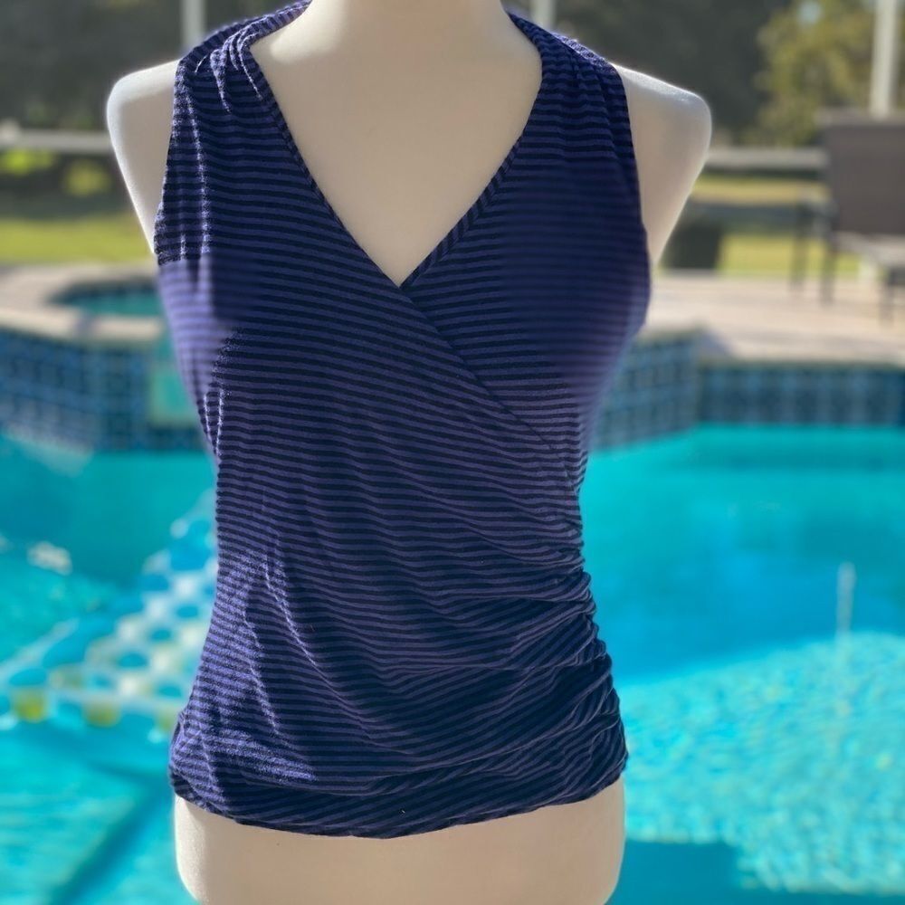 Kenneth Cole V-Neck Sleeveless Top